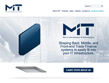 Tablet Screenshot of mitsa.ch